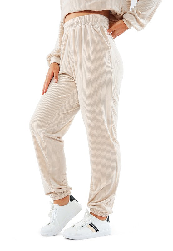 Loungewear Corduroy Pants