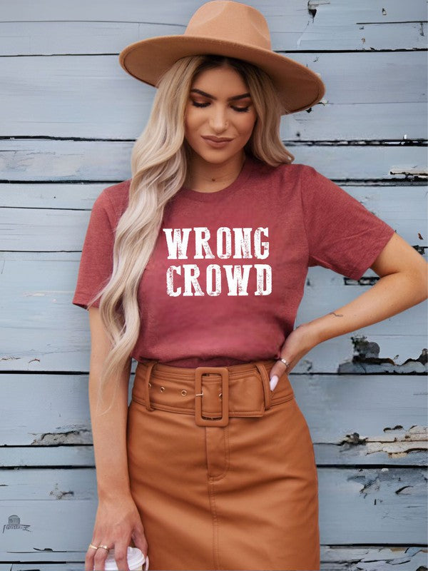 Wrong Crowd Graphic Tee