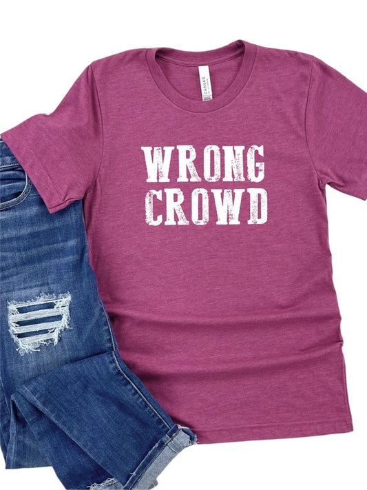 Wrong Crowd Graphic Tee