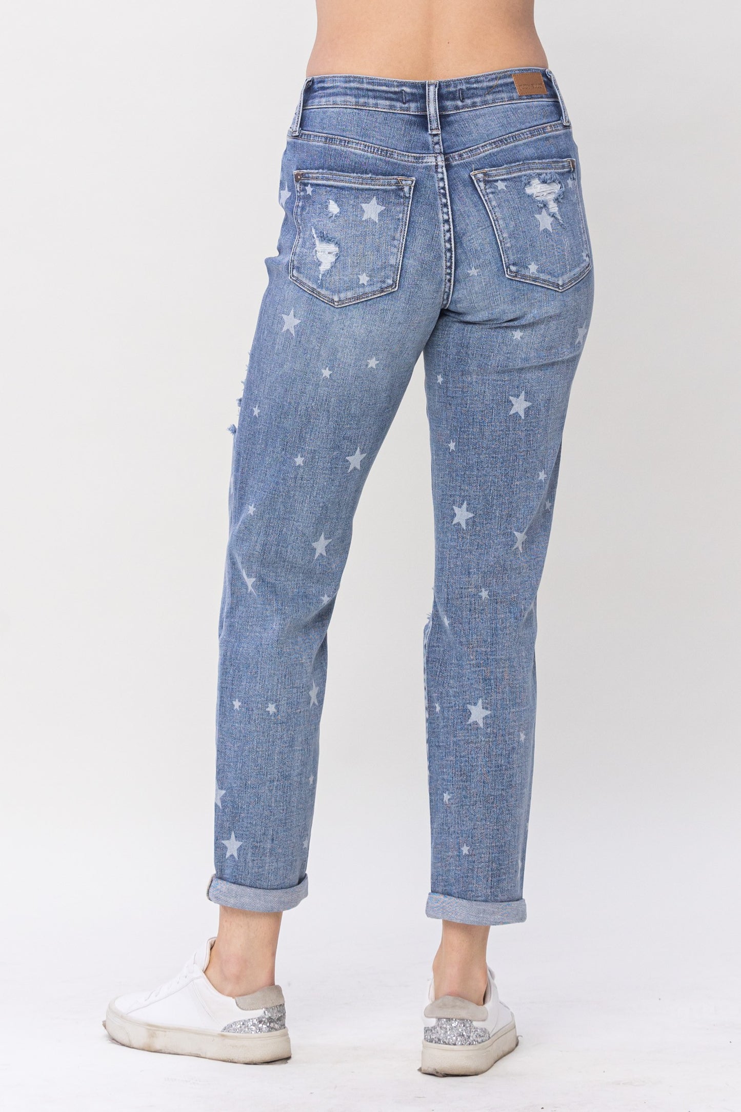 Star Crossed Destroy Boyfriend Style Jean