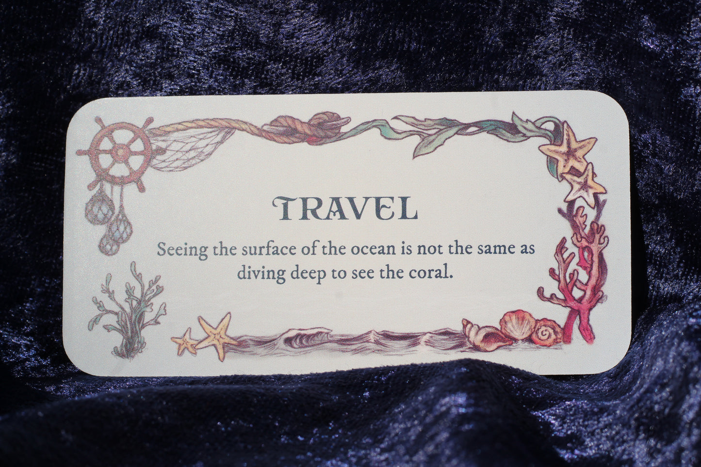 Sea Melodies Inspirational Card Deck