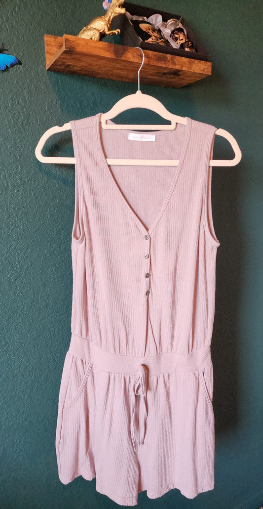 Lavender Sleeveless Romper