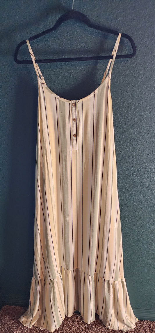 Striped Maxi Dress