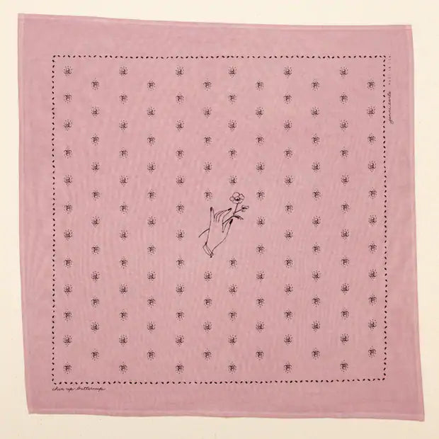 Jenni Earle - 'chin up buttercup' bandana