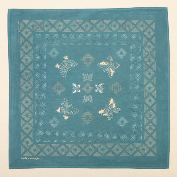 Jenni Earle - 'take courage' bandana